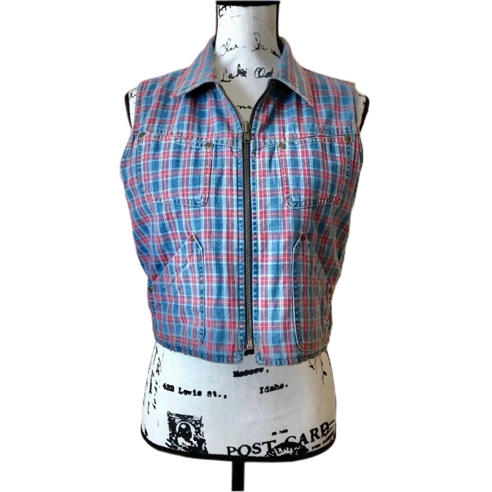 Reversible Denim Vest - Picture 6 of 8